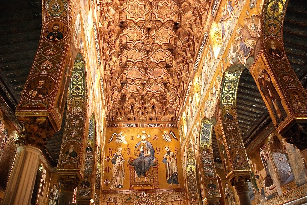 Palermo Palastkapelle Decke