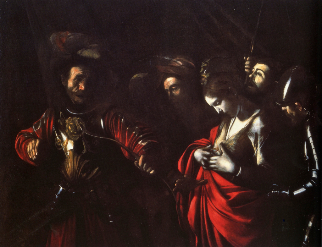 Caravaggio 1610 Ursula Napoli