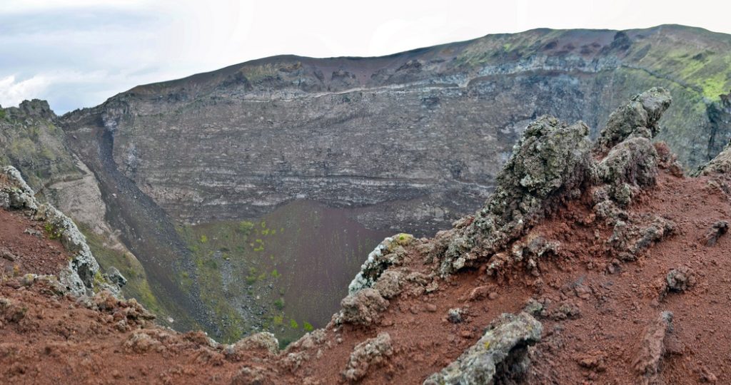 Vesuv Krater